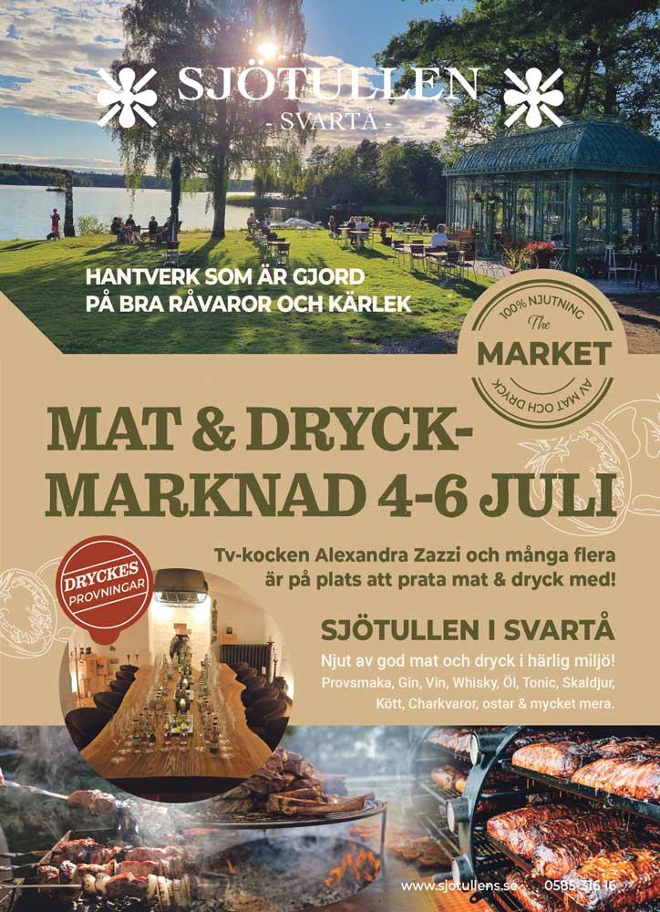 Mat & Dryckesmarknad flyer